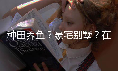 个性打造的仙境传种田宅别在蜀墅说中十足养鱼一座豪府