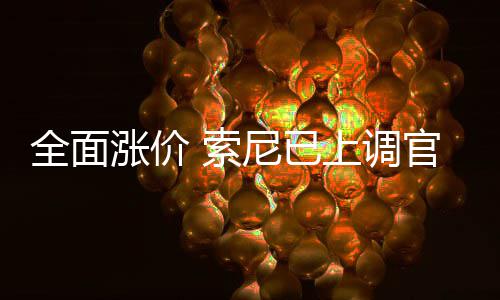 版P尼已官方m的涨价 索上调售价全面翻新