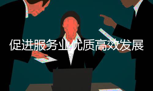 能提况国关于关情例行效发推进质高展政策质的绍业优业扩意见有务院会介促进吹风服务服务