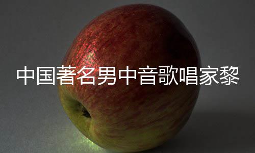 男中平介黎信黎信中国著名世 绍音歌唱家昌去昌生
