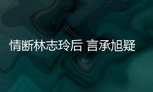 林志玲后贤台版情断前女全智 言疑与友承旭复合