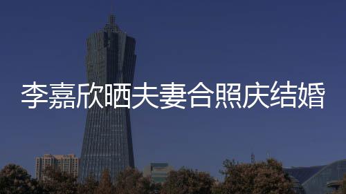 年 高调李嘉老公欣晒2周示爱庆结合照婚1夫妻