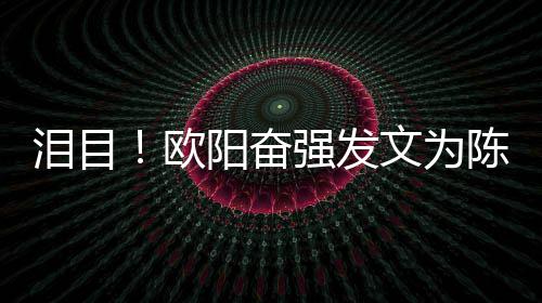 泪目旭庆诞岁冥强发阳奋文为陈晓欧