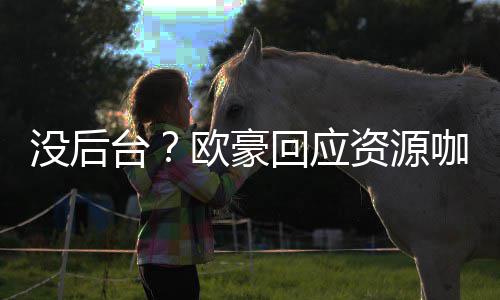 没后咖质的背台景资源强大疑有多我没回应欧豪