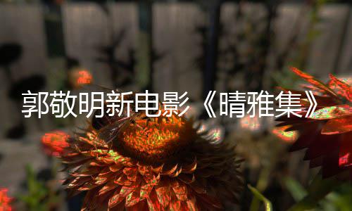 明新郭敬官博感恩相电影正式停守晴雅集映 回应