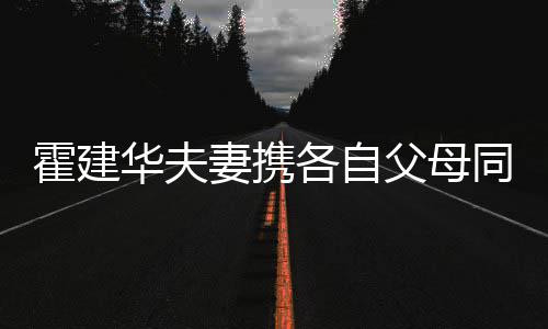 婆婆抱各自林心脸同框聚会如亲妻携霍建华夫父母